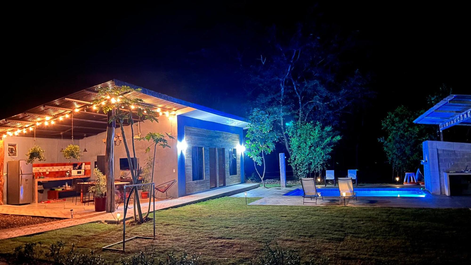 Apartamento Los Guanacastes Cerca De Tamarindo Con Piscina سانتا كروز المظهر الخارجي الصورة